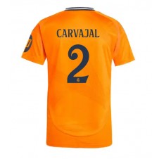 Real Madrid Daniel Carvajal #2 Bortatröja 2024-25 Korta ärmar